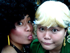  The Funky Afro-Momma `n` The Little Blonde Kid