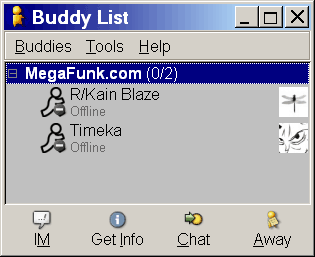 buddy list or eugenics project inventory manifest?