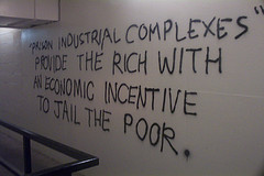 Prison Industrial Complex graffiti 