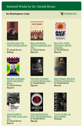 Gerald Horne Store by Amazon.com